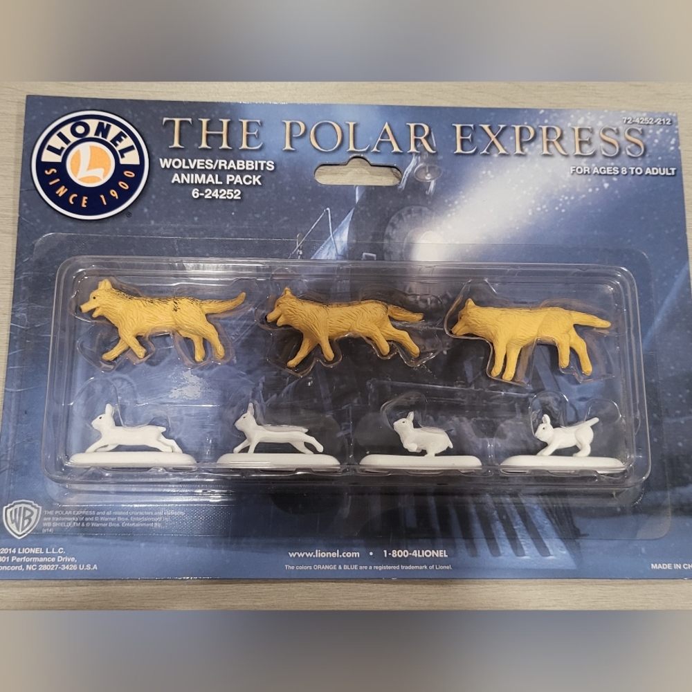 Lionel Polar Express Wolves/Rabbits Animal Pack